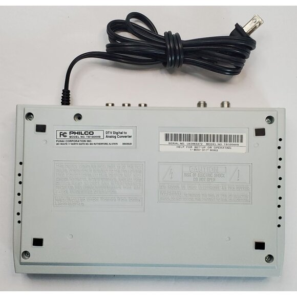 Philco TB100HH9 DTV Digital To Analog Converter Set Top Box - Picture 4 of 11
